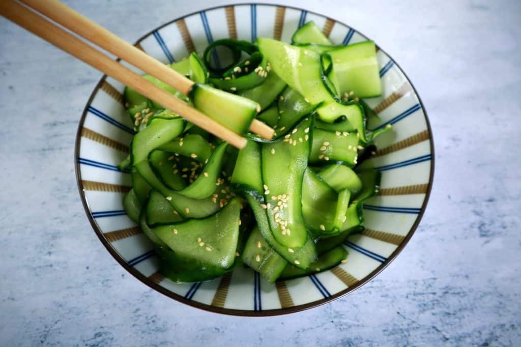 A Crunchy Cucumber Ribbon Salad Culinary Ambition