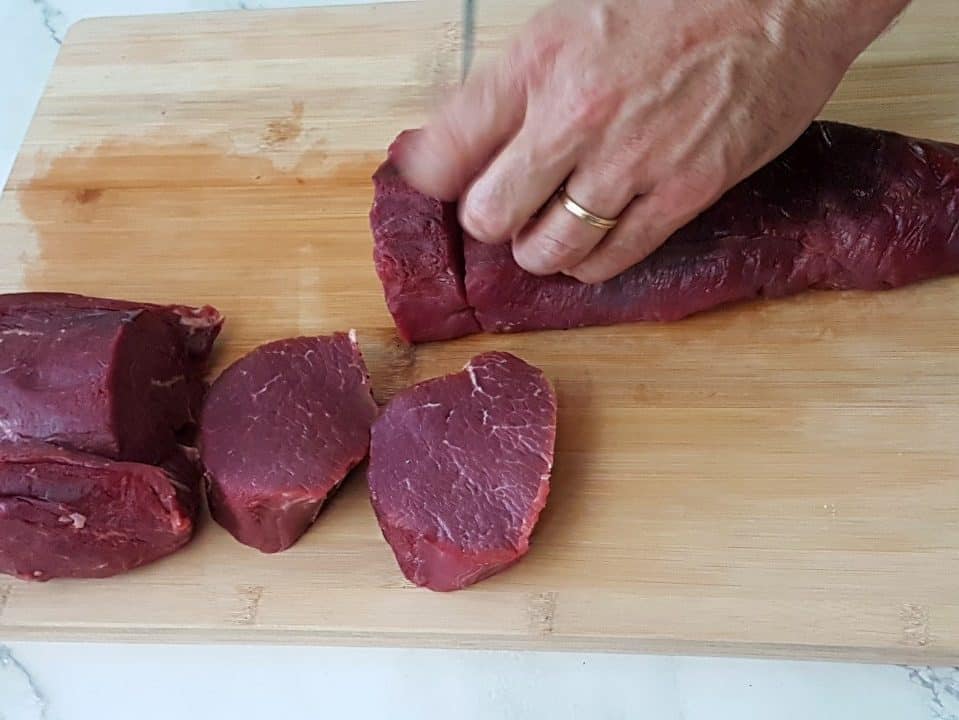 trim a whole beef tenderloin 