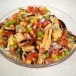 Spanish Style Mussels Salpicon - a refreshing summer salad