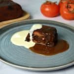 Sticky Persimmon Pudding - the Perfect Dessert on a Cold Day
