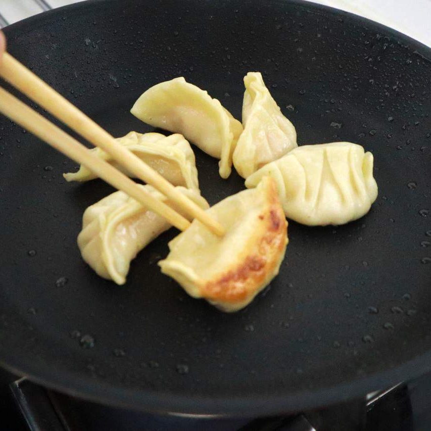 crispy dumplings jiaozi