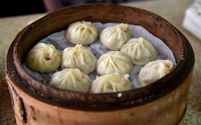 steamed jiaozi