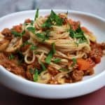 Vegan Spaghetti Bolognese - A Worthy Replacement of the Traditional