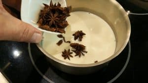 infuse spices in milk