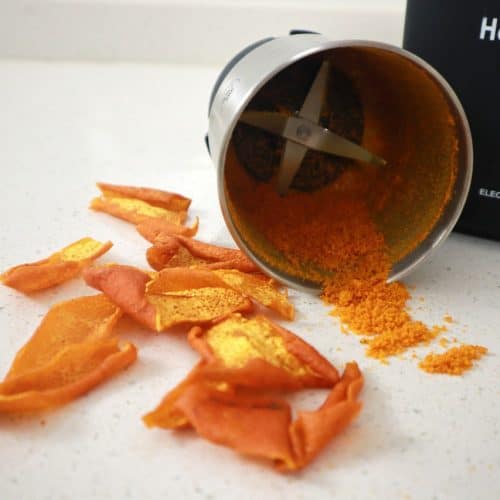 mandarin peel powder