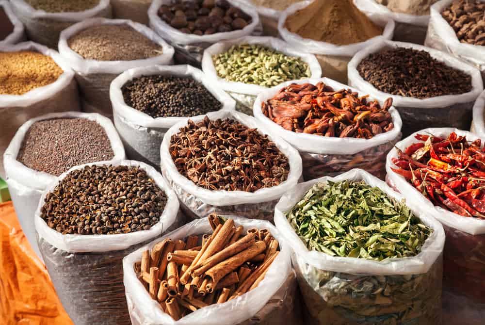 Asian herbs and spices