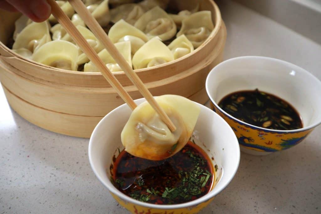 Steamed Traditional Chinese Pork Dumplings Culinary Ambition