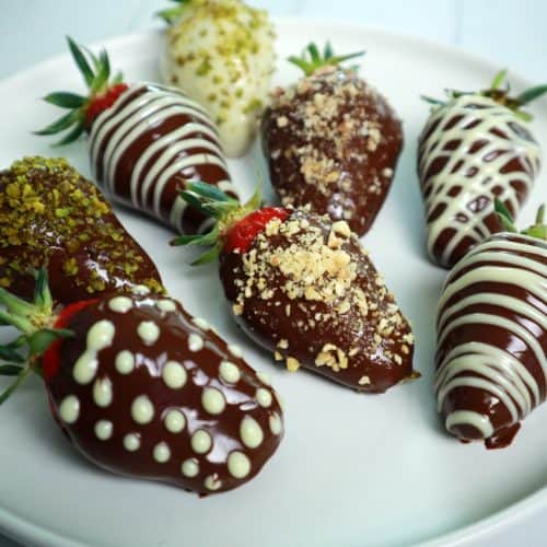 strawberry dipped in chocolate