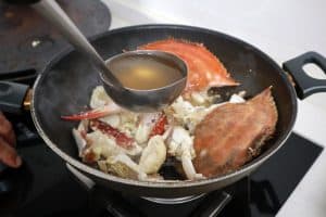 stir fried crab