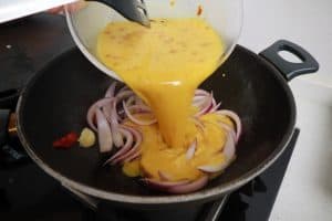 add ingredients to make sauce
