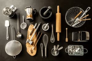 Collection of kitchen gadgets