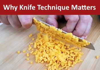 Why proper knife technique matters in the kitchen
