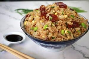 sweet sausage fried rice