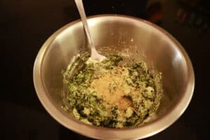 spinach ricotta mixture