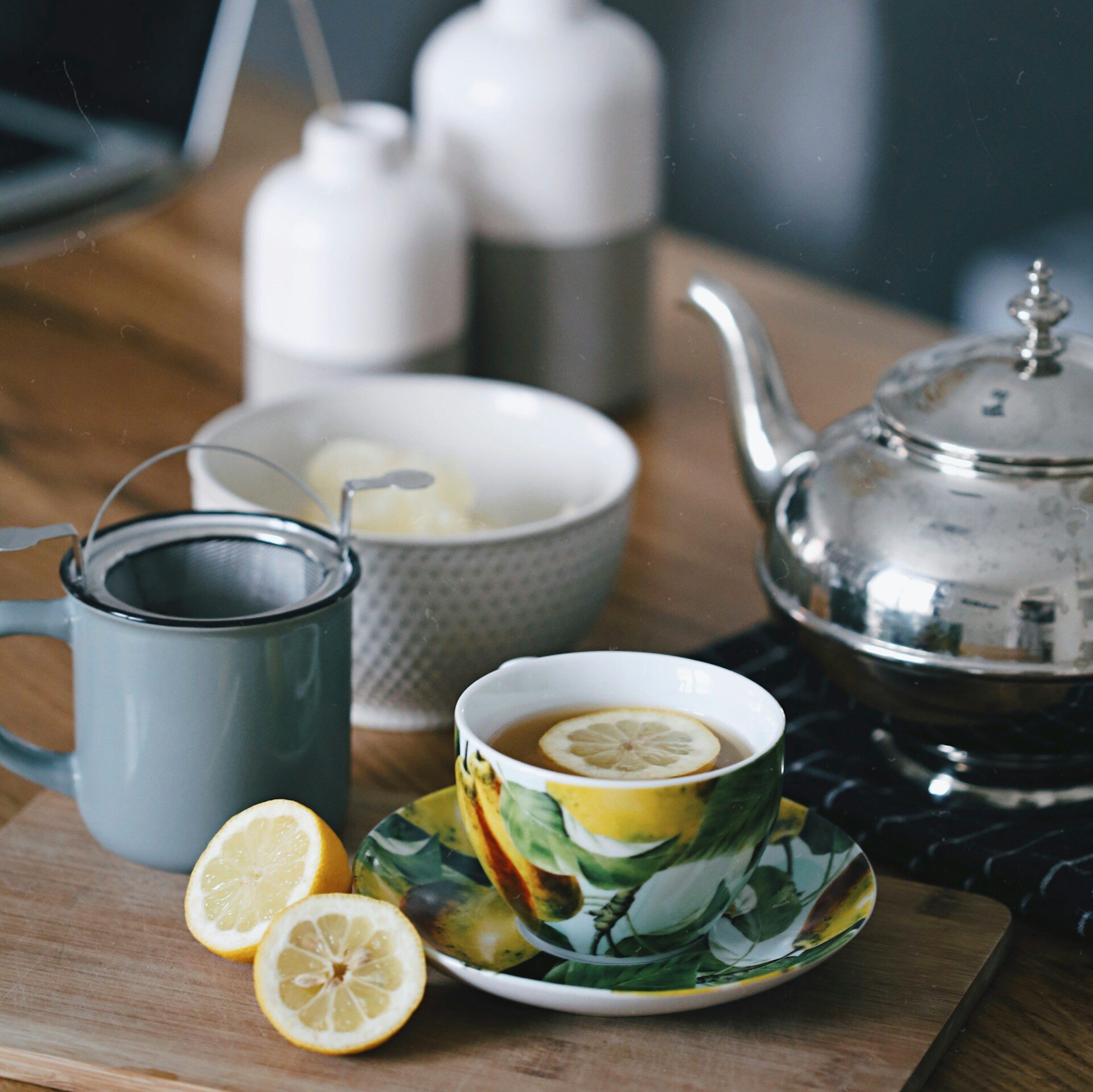 tea with lemon